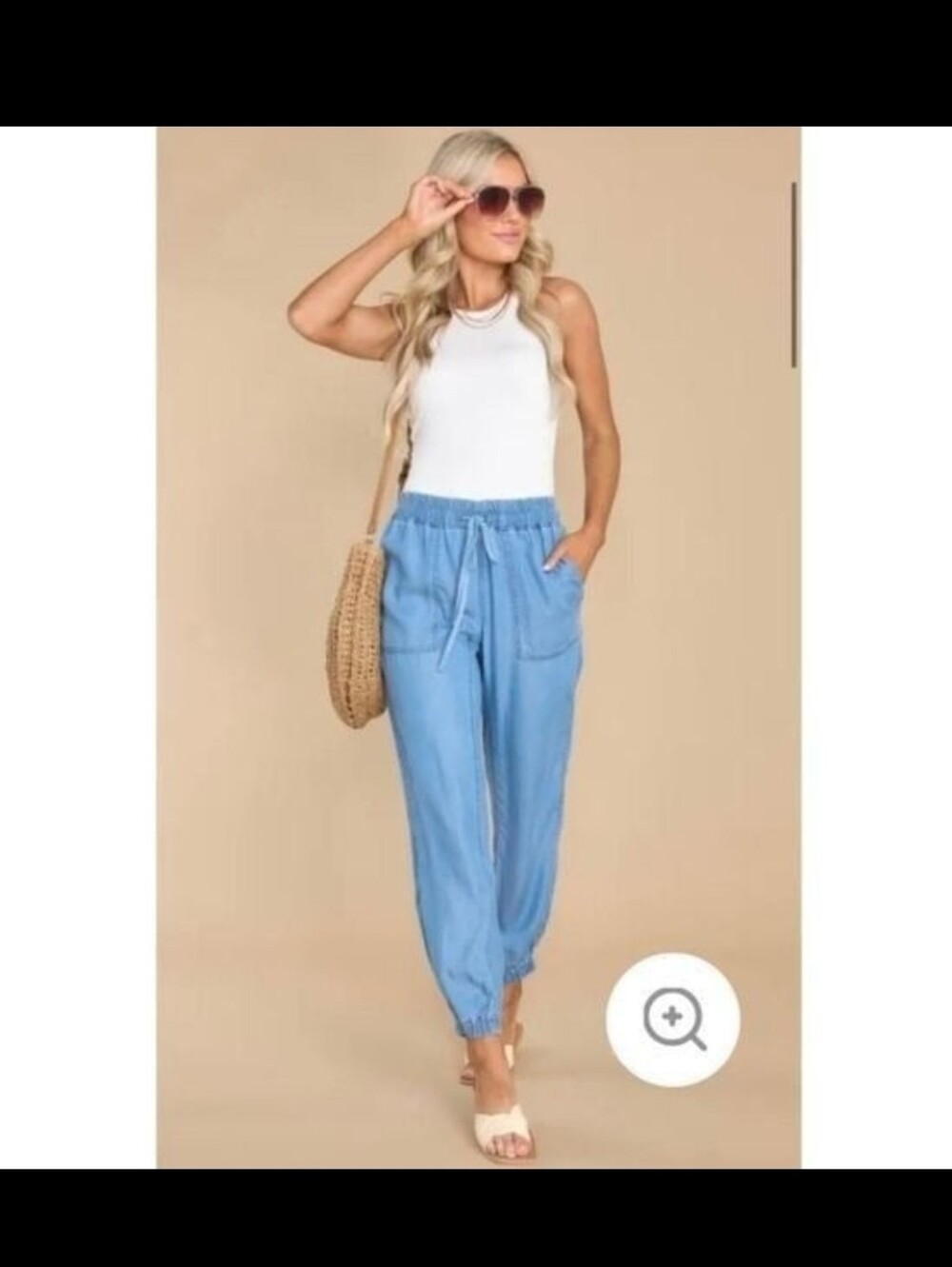 Love Tree Women's Jeans Jogger— Stretch Denim